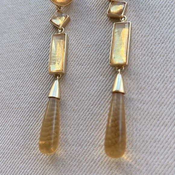Tory Burch Embellished Linear Earring - Picture 6 of 8